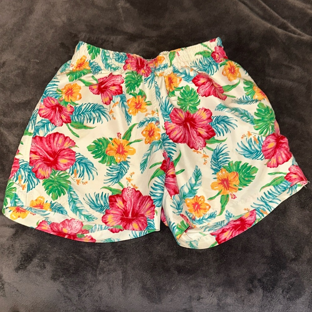 Chubbies Small Floral Swim Trunk Shorts